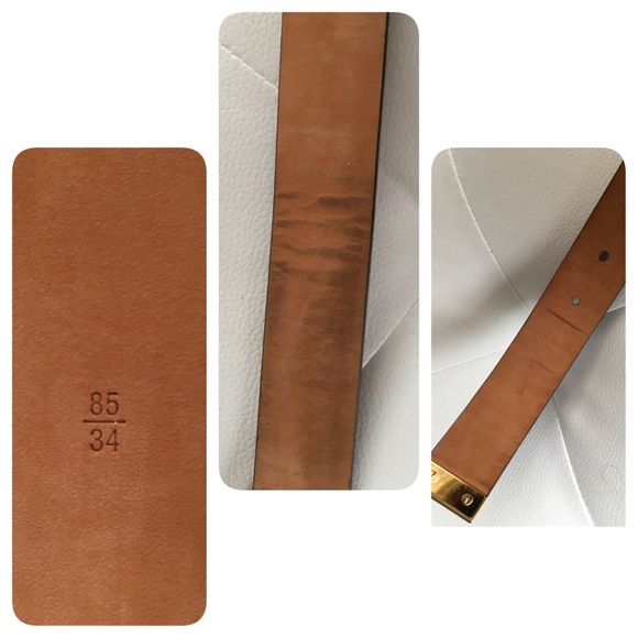 Authentic Louis Vuitton Damier 85/34 Belt - Picture 6 of 8